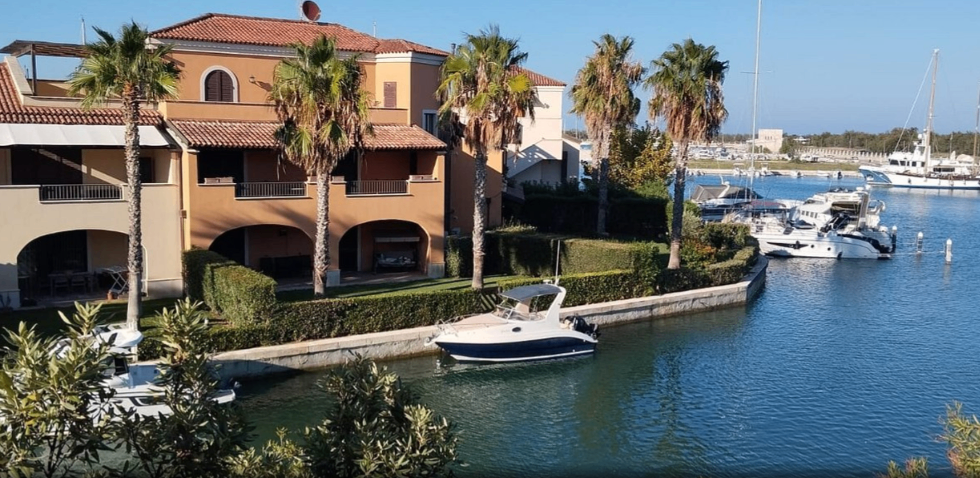 Ville e darsena del resort