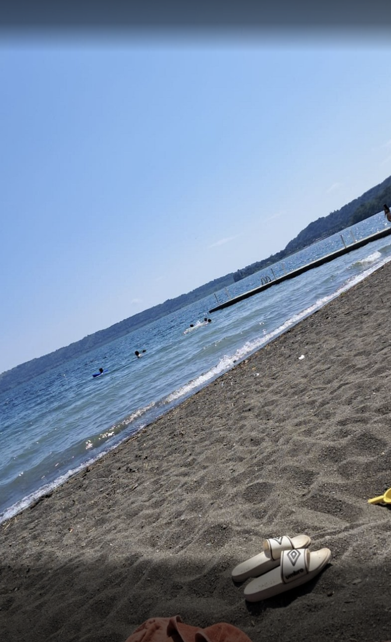 Spiaggia vista dagli ospiti