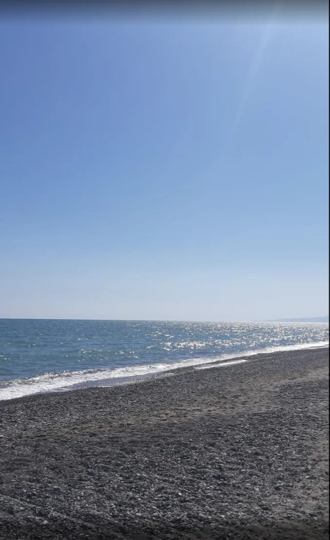 Battigia e mare Ionio